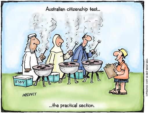 | Australian citizenship test