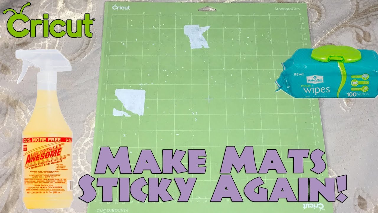 Whizolosophy | How to Make a Cricut Mat Sticky Again?